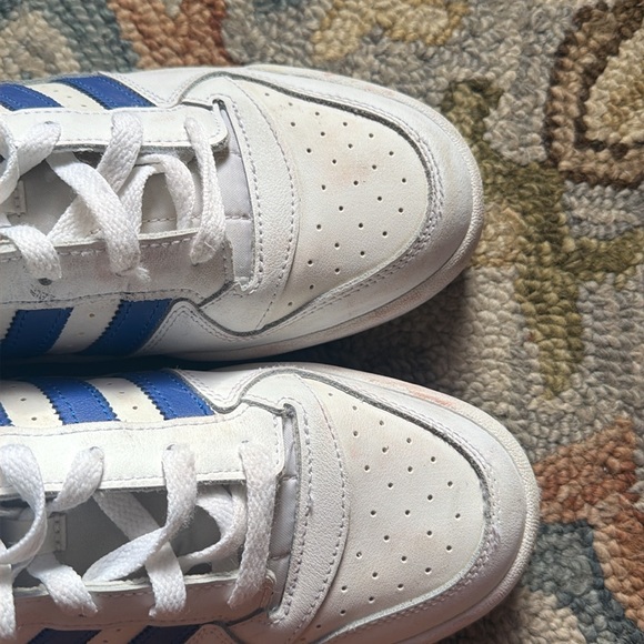 Adidas Forum retro White Blue basketball Sneakers - Picture 5 of 5